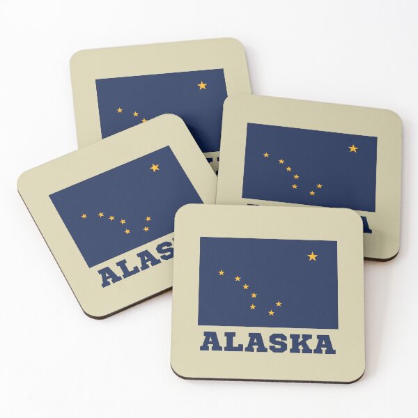 Item preview, Alaska - Flag of State designed and sold by Amazing States of America.
