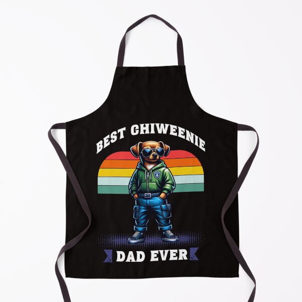 Item preview, Best Chiweenie Dad Ever designed and sold by Aurathreads2.