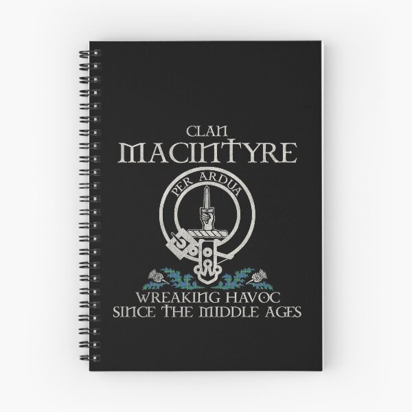 Artikelvorschau, Clan MacIntyre 3 Wappen schottischer Nachname Tartan Distel Vintage entworfen und verkauft von Clan1093.