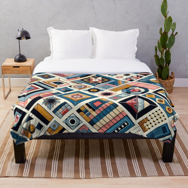 Item preview, Vibrant Geometric Pattern Art | Colorful Shapes Design Collection  designed and sold by TrendyDesign159.