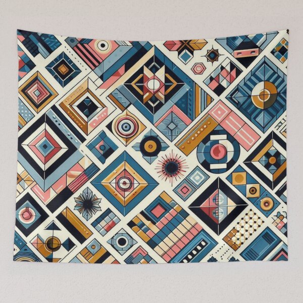 Item preview, Vibrant Geometric Pattern Art | Colorful Shapes Design Collection  designed and sold by TrendyDesign159.