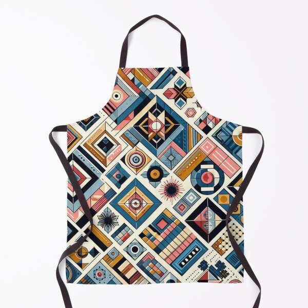 Item preview, Vibrant Geometric Pattern Art | Colorful Shapes Design Collection designed and sold by TrendyDesign159.