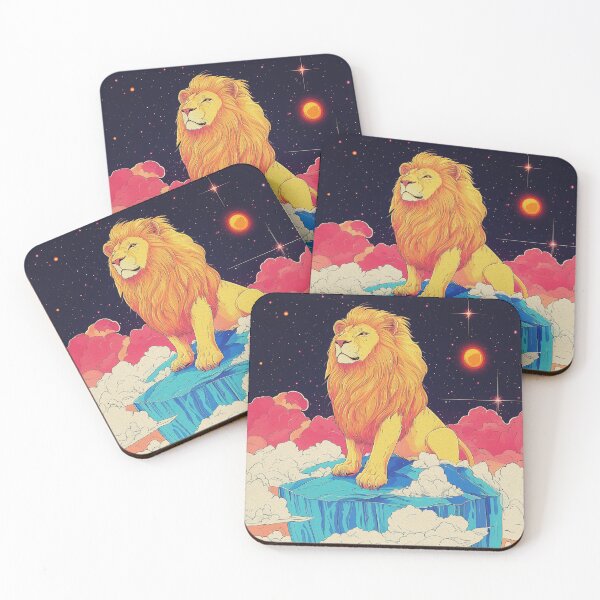 Item preview, A lion looking down at the world designed and sold by GagamellGray.