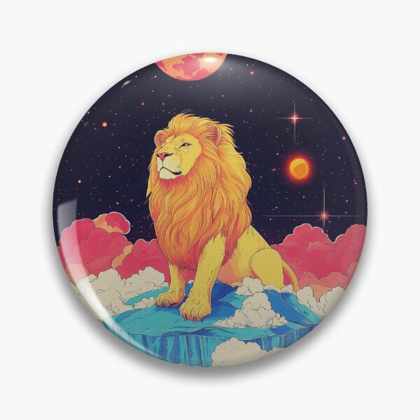 Item preview, A lion looking down at the world designed and sold by GagamellGray.