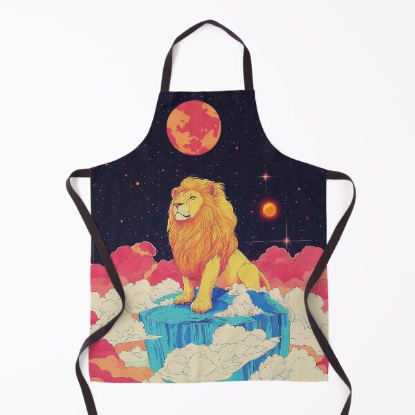 Item preview, A lion looking down at the world designed and sold by GagamellGray.