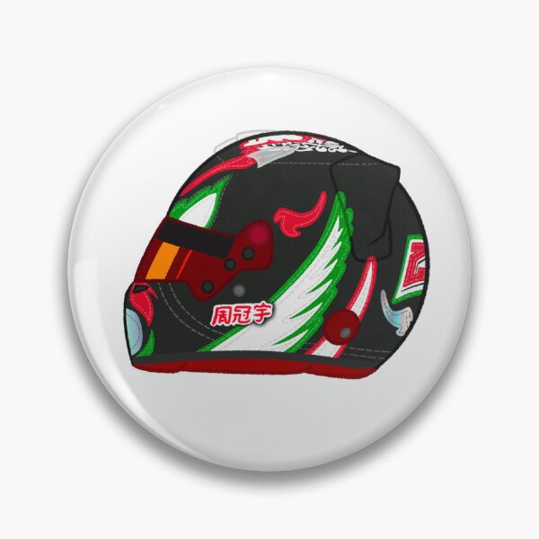 Item preview, Zhou Guanyu 2024 Mexico Helmet  designed and sold by OriDraws.