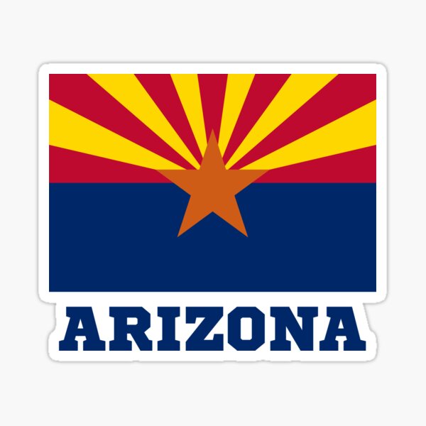 Item preview, Arizona - Flag of State designed and sold by Amazing States of America.