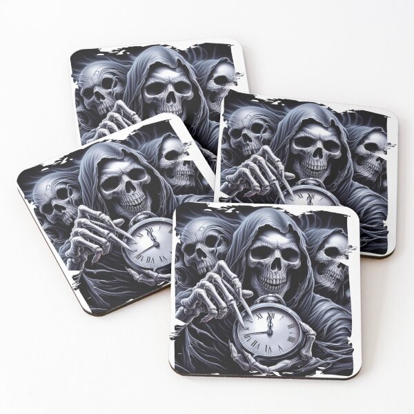 Item preview, Time’s Up - Grim Reaper Holding a Clock designed and sold by Hungry-Murphy.
