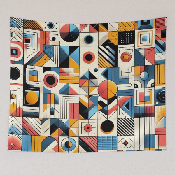 Item preview, Vibrant Geometric Pattern Art | Colorful Shapes Design Collection  designed and sold by TrendyDesign159.