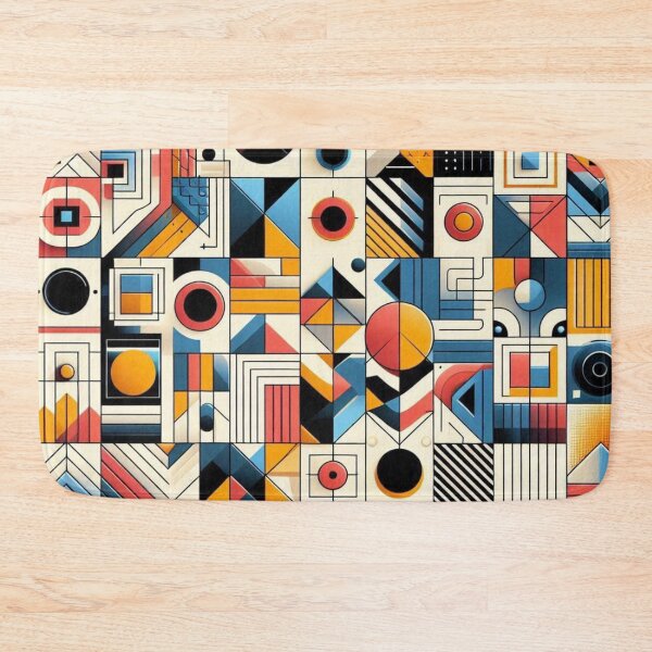 Item preview, Vibrant Geometric Pattern Art | Colorful Shapes Design Collection  designed and sold by TrendyDesign159.