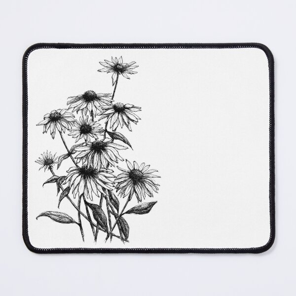 Item preview, Echinacea ink designed and sold by HoldasGarten.