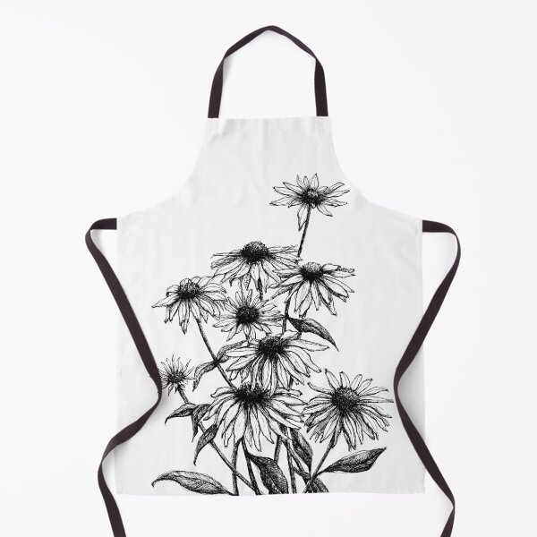 Item preview, Echinacea ink designed and sold by HoldasGarten.