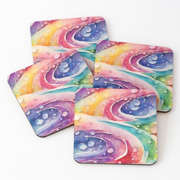 Item preview, Bright Colours and Waterdrops designed and sold by CalmnessbyChoice.