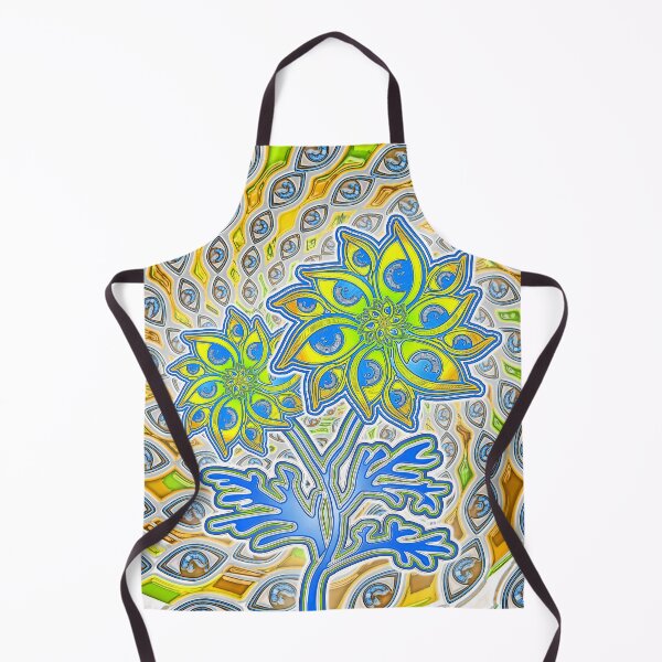 Item preview, TechnicolourEyePlantMandala3 designed and sold by Klaus Bremner (Autotelic Art).