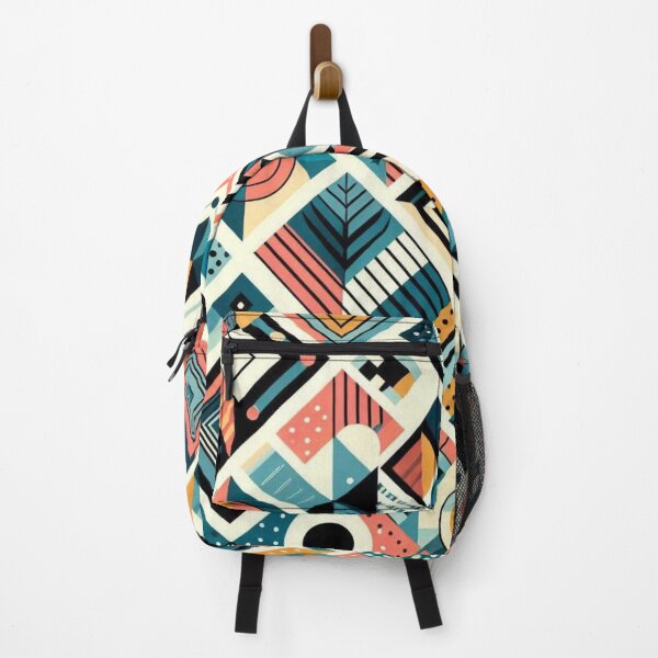 Item preview, Vibrant Geometric Pattern Art | Colorful Shapes Design Collection designed and sold by TrendyDesign159.