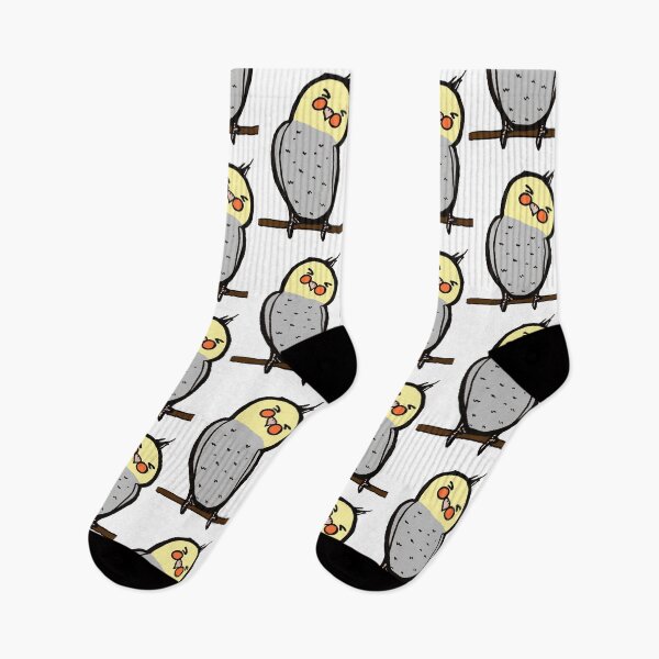 Item preview, Cute Cockatiel Posing on a Branch designed and sold by ampersand25.