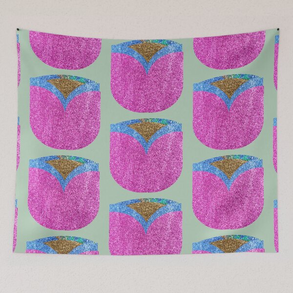Item preview, Glitter Tulips / Pink Glitter Tulips / Blue Glitter Tulips designed and sold by Victoria Rose.