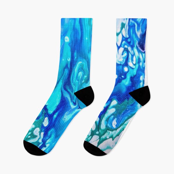 Item preview, Blue and Green Swirled Abstract designed and sold by Giftables.