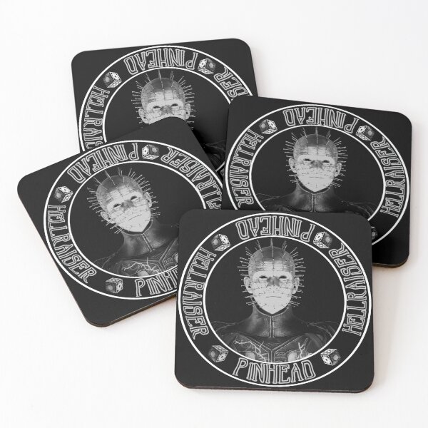 Item preview, Hellraiser ~ Pinhead ~ blanco y negro designed and sold by Lilac-Enigma.