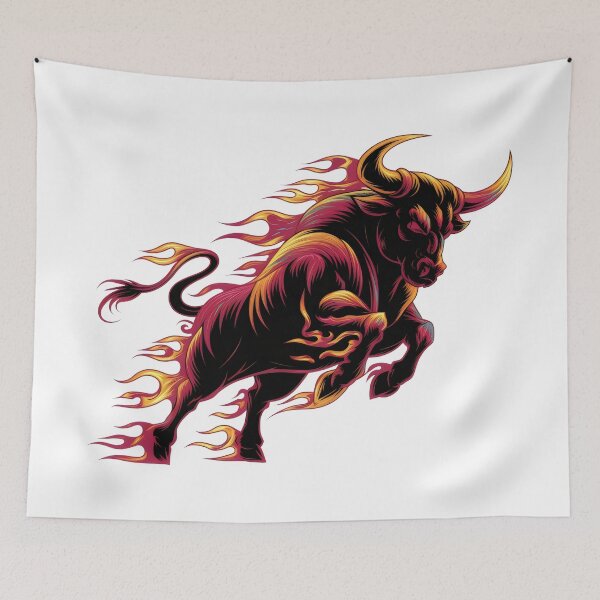 Item preview, Toro del infierno designed and sold by Firas Aljazzar.