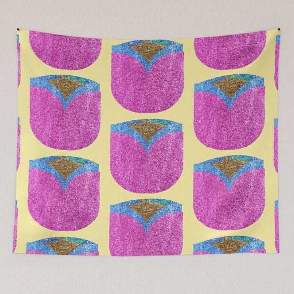 Item preview, Glitter Tulips / Pink Glitter Tulips / Blue Glitter Tulips designed and sold by Victoria Rose.