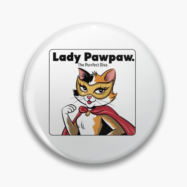 Item preview, Lady Pawpaw - The Masked Feline Diva designed and sold by ObjCrea123.