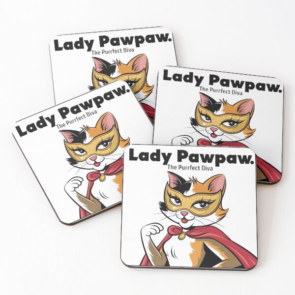 Item preview, Lady Pawpaw - The Masked Feline Diva designed and sold by ObjCrea123.