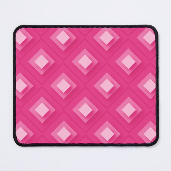 Item preview, Modern Pink Geometric Diamond Shapes Pattern designed and sold by SpinklyCreations.