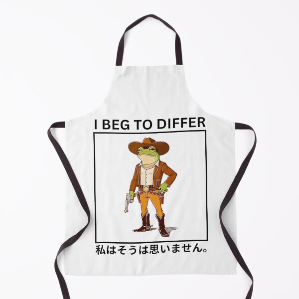 Item preview, Cowboy Frog I Beg To Differ Japanese Cowboy Frog designed and sold by spirorinin.