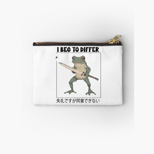 Item preview, Funny Frog Graphic I Beg To Differ Frog Japanese designed and sold by spirorinin.