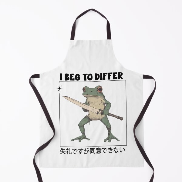 Item preview, Funny Frog Graphic I Beg To Differ Frog Japanese designed and sold by spirorinin.