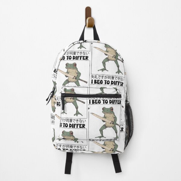 Item preview, Funny Frog Graphic I Beg To Differ Frog Japanese designed and sold by spirorinin.
