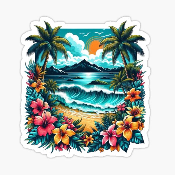 Item preview, Tropical Island designed and sold by FineArtsPro.