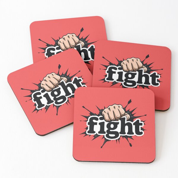 Item preview, Fight Typography  designed and sold by AlphaTeez.