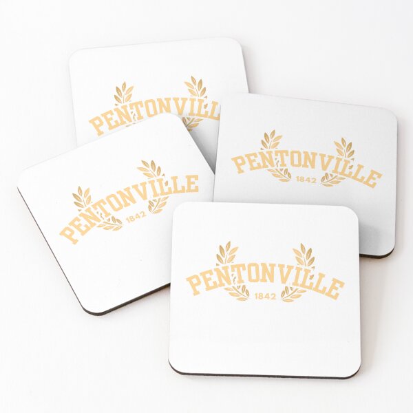 Item preview, Pentonville Prison “Varsity,” Gold and White designed and sold by UNK-Fatigues.