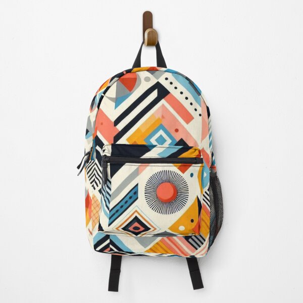 Item preview, Vibrant Geometric Pattern Art | Colorful Shapes Design Collection designed and sold by TrendyDesign159.