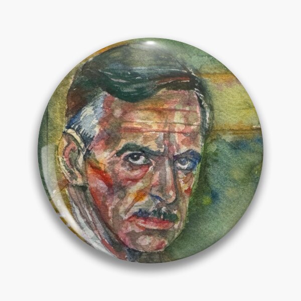 Item preview, EUGENE O’NEILL watercolor portrait .2 designed and sold by lautir.
