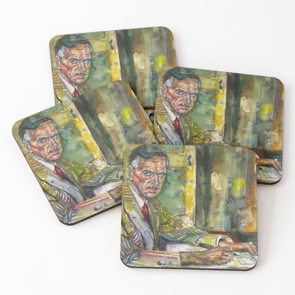 Item preview, EUGENE O’NEILL watercolor portrait .2 designed and sold by lautir.