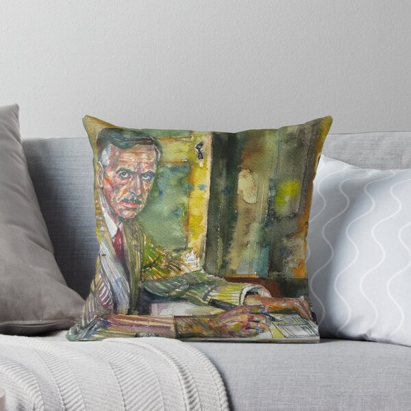 Item preview, EUGENE O’NEILL watercolor portrait .2 designed and sold by lautir.