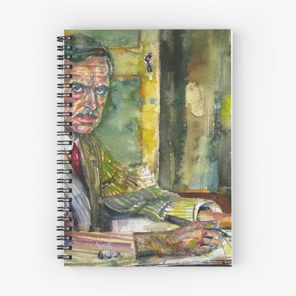Item preview, EUGENE O’NEILL watercolor portrait .2 designed and sold by lautir.