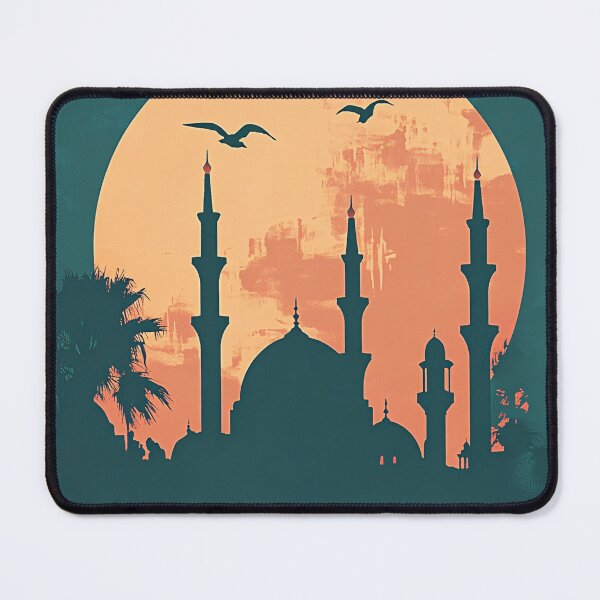 Item preview, Marrakech Silhouetted Minarets designed and sold by NomadicDreamer.