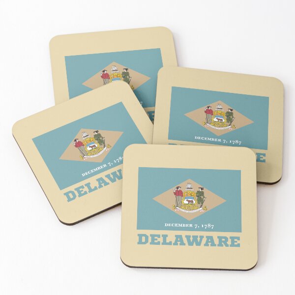 Item preview, Delaware - Flag of State designed and sold by Amazing States of America.