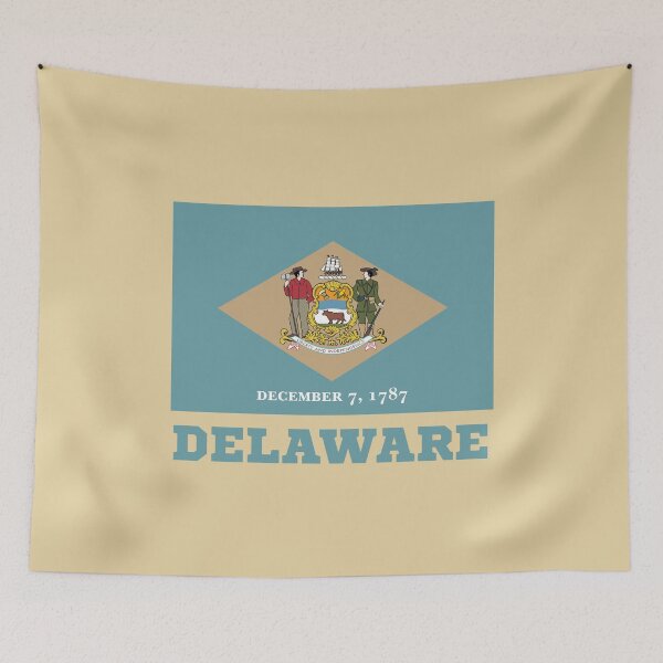 Item preview, Delaware - Flag of State designed and sold by Amazing States of America.