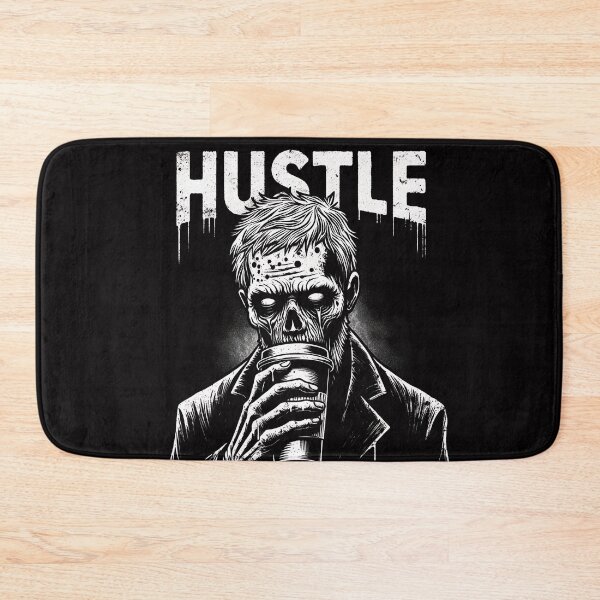 Item preview, Zombie Coffee Lover - Hustle Fuel T-Shirt Design designed and sold by gittuska11.