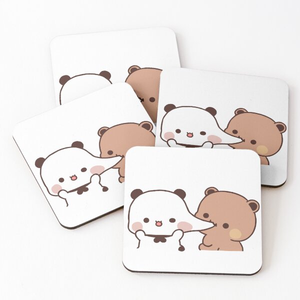 Item preview, Dudu eating bubu's cheek  designed and sold by ThePurplePrints.