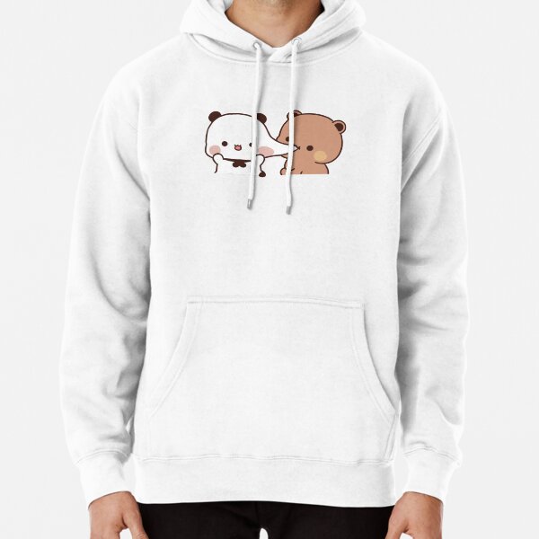 Dudu eating bubu's cheek Pullover Hoodie for Sale by - Main Image