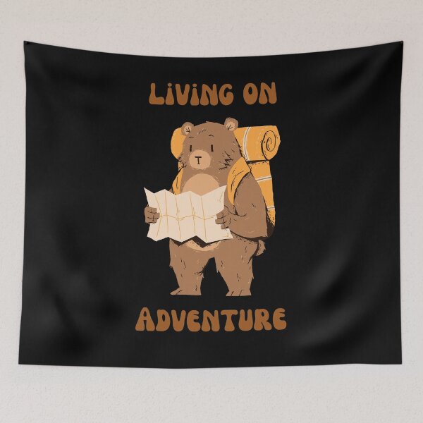 Item preview, Living on adventure designed and sold by alignedLife.