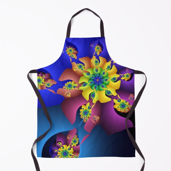 Item preview, Colourful Floral Fractal designed and sold by pinkal.