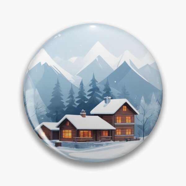 Item preview, Snowy Winter Theme Forest designed and sold by DropTShop.