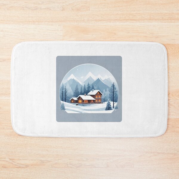 Item preview, Snowy Winter Theme Forest designed and sold by DropTShop.